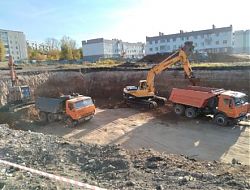 Началось строительство детского сада на 240 мест в МКР В-10